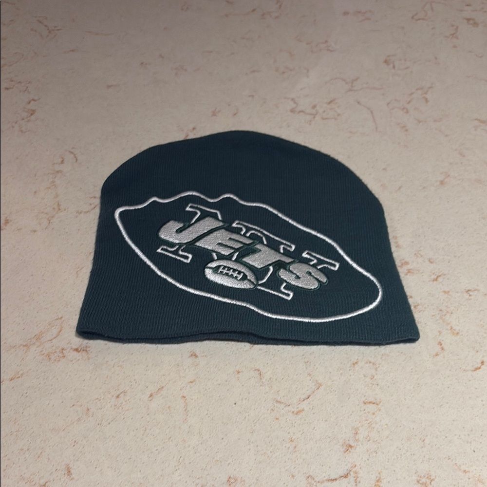 Jets Logo Beanie Hat